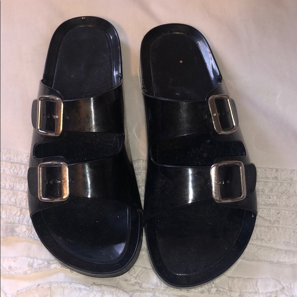 Forever 21 black Birkenstock’s